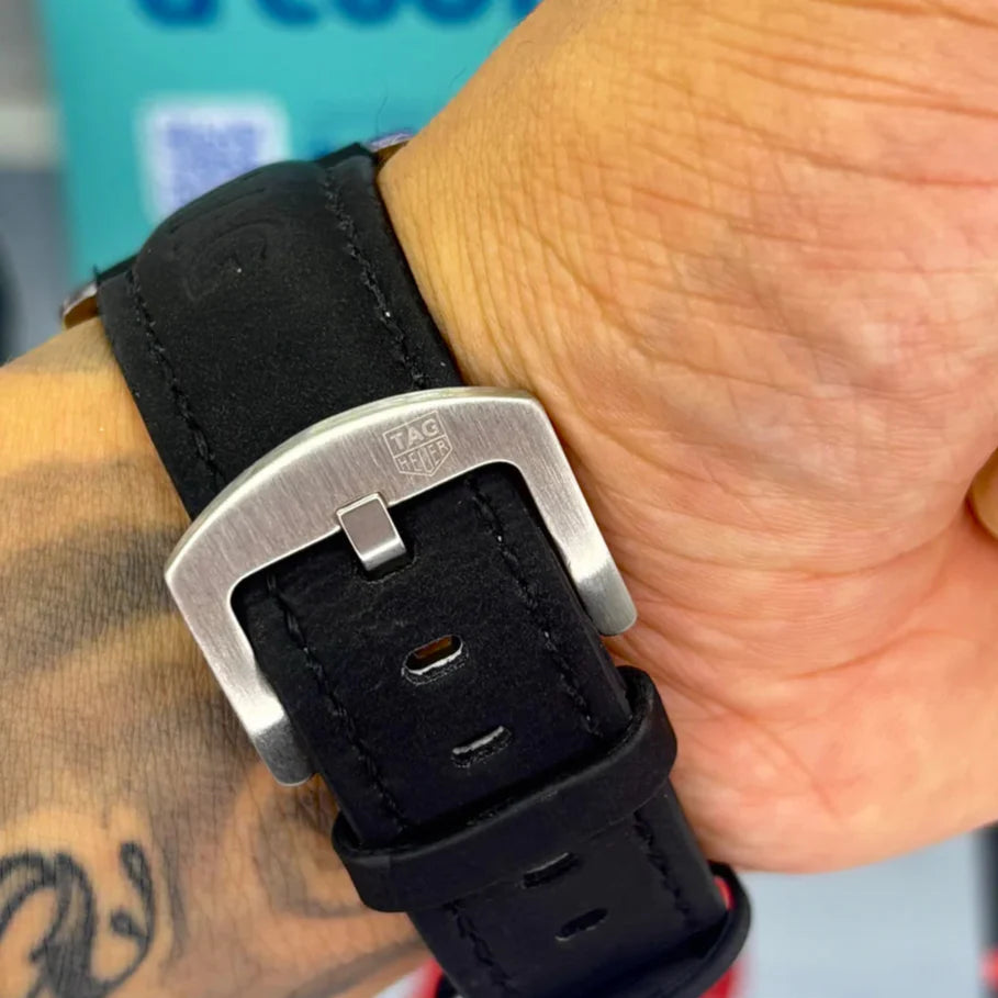 TAG HEUER CR7 CHRONO CUEROPARA HOMBRE REF-NGRMAERRE