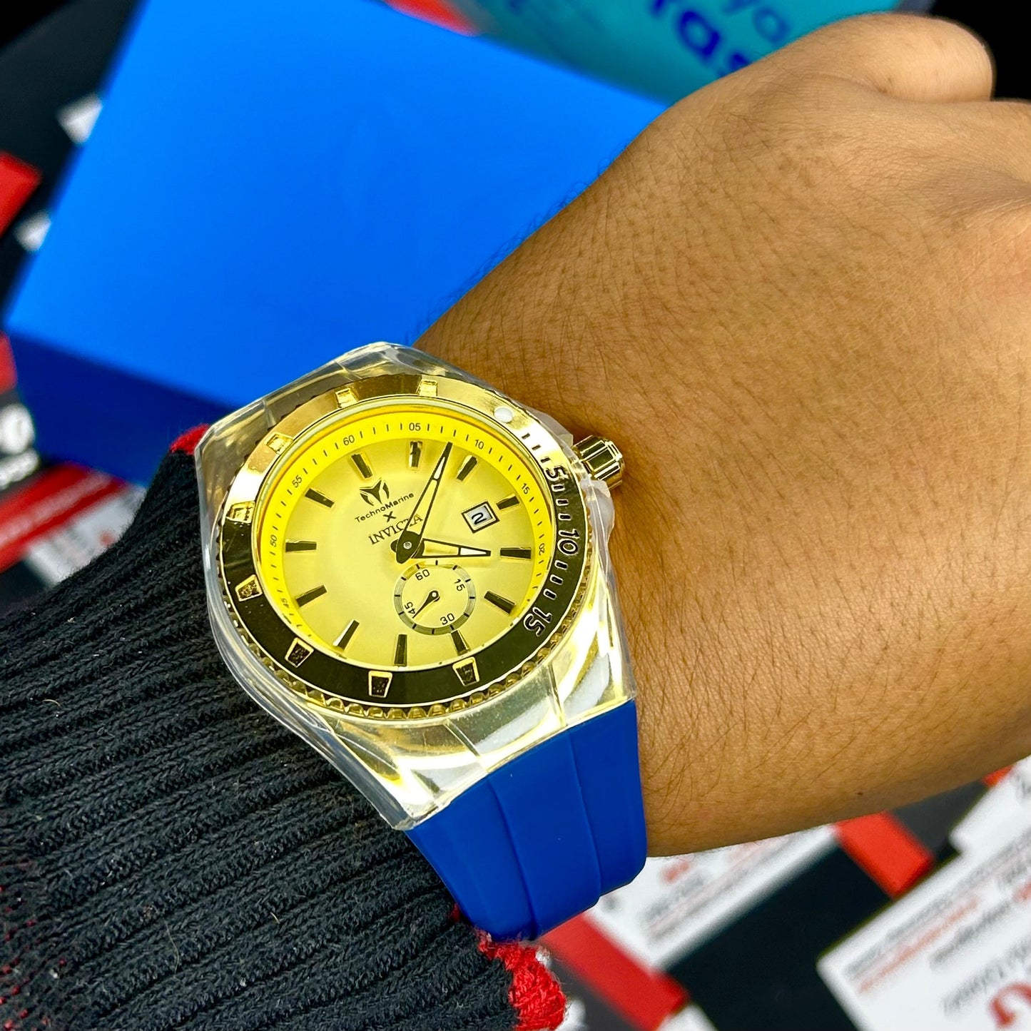 PAREJA INVICTA x TECHNOMARINE  REF-AD