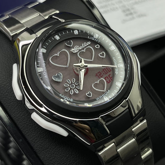 CASIO DOBLE HORA PARA DAMA REF-PN