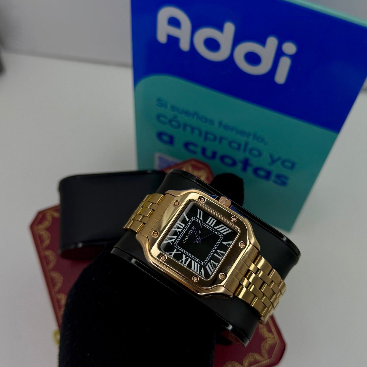 CARTIER DO SANTOS TRIZADO PARA HOMBRE REF-ORN