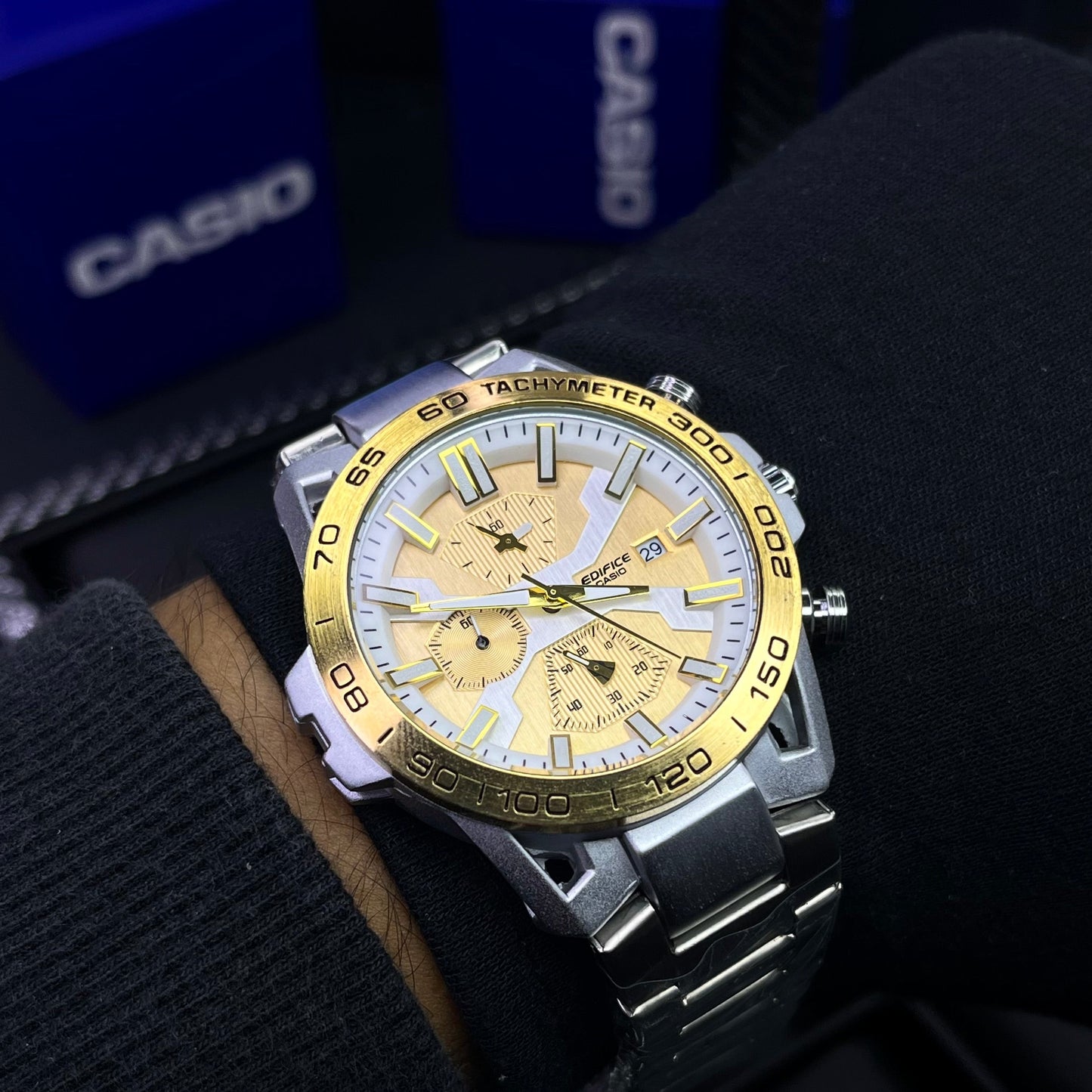 CASIO EDIFICE EQB2000  FUNCIONAL PARA HOMBRE REF-PDB