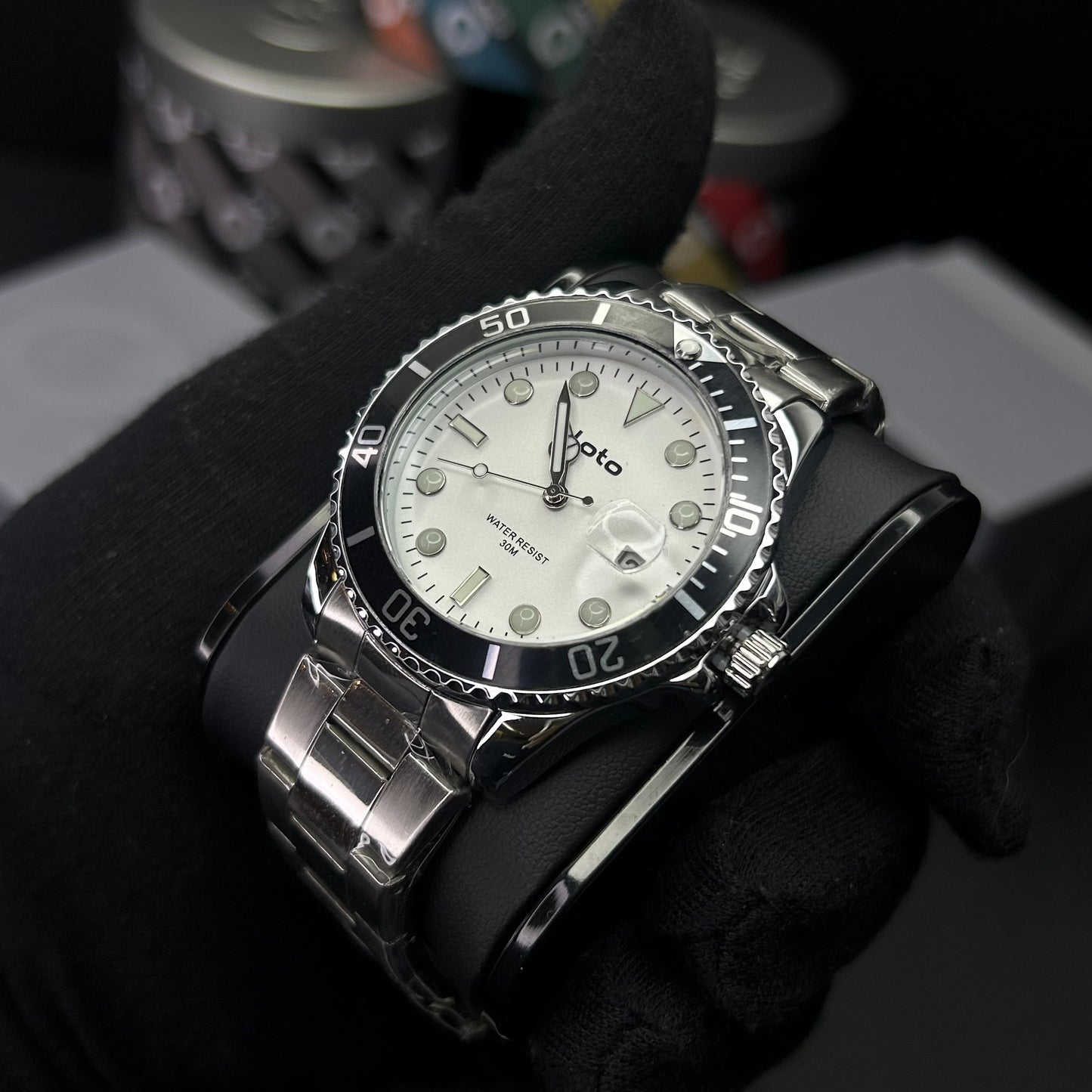 LOTO ORIGINAL X RLX SUMERGIBLE PARA HOMBRE REF SUBMARINE 2526-PB