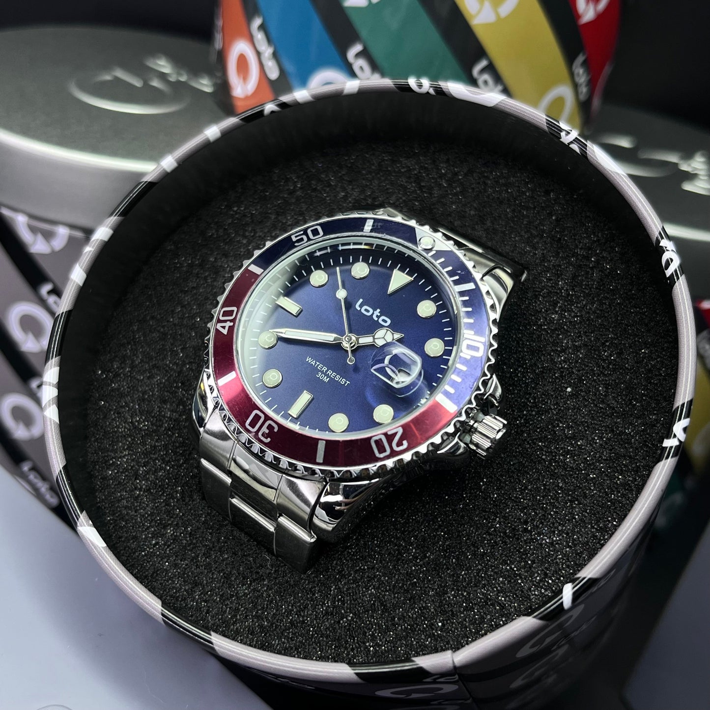 LOTO ORIGINAL X RLX SUMERGIBLE PARA HOMBRE REF SUBMARINE 2526-PA