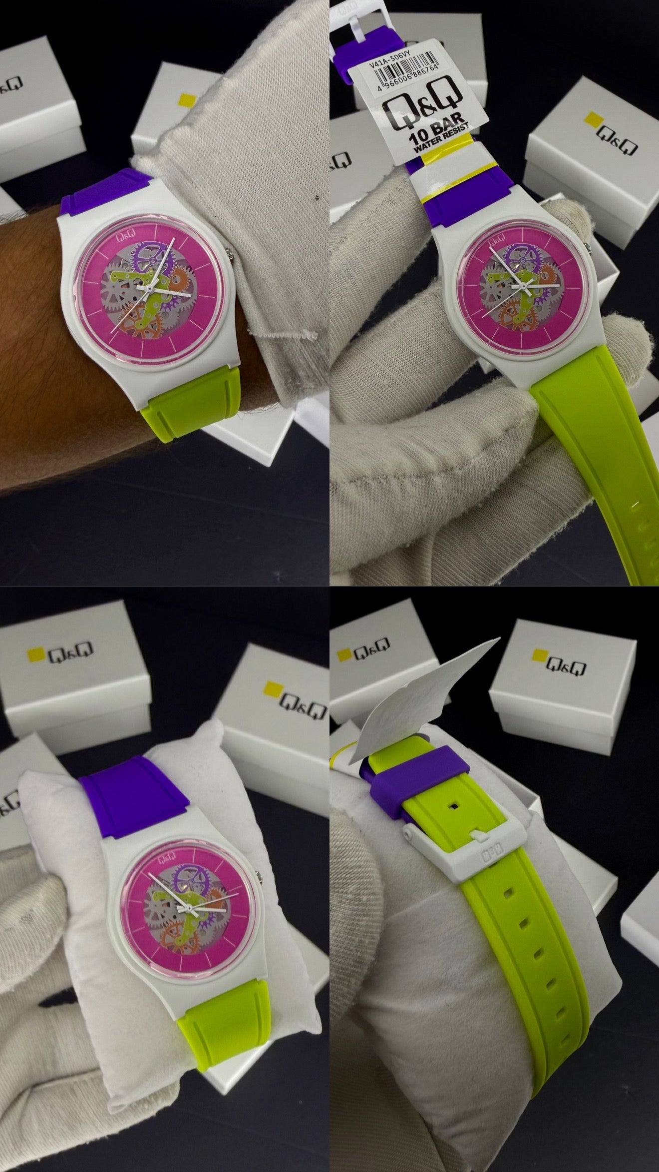 QyQ SUMERGIBLE TIPO SWATCH UNISES ORIGINAL REF-V41A-506VY