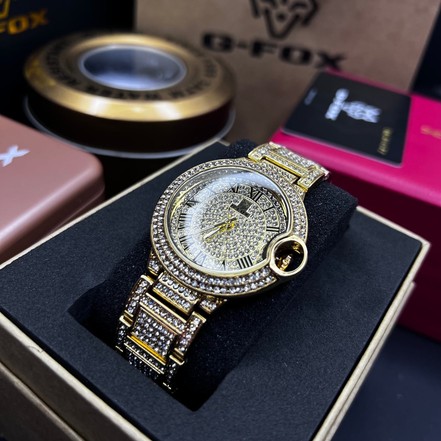 PAREJA G FOX ORIGINAL x CARTIER SUMERGIBLE  REF-TORBILLON CUBANO-1251-D