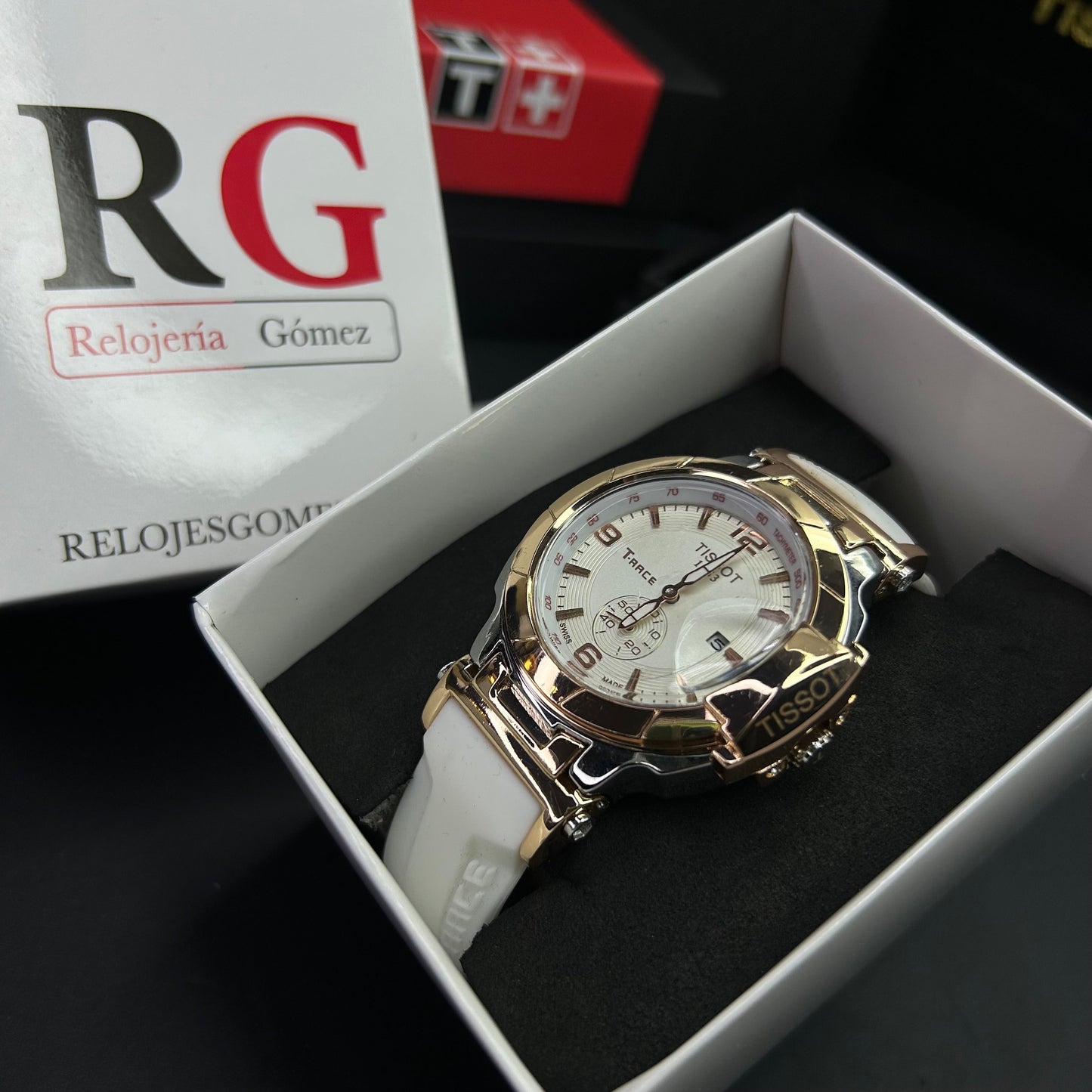 PAREJA TISSOT T-RACE  REF-BIB