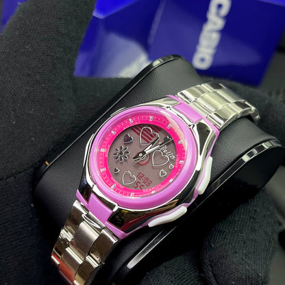 CASIO DOBLE HORA PARA DAMA REF-PF
