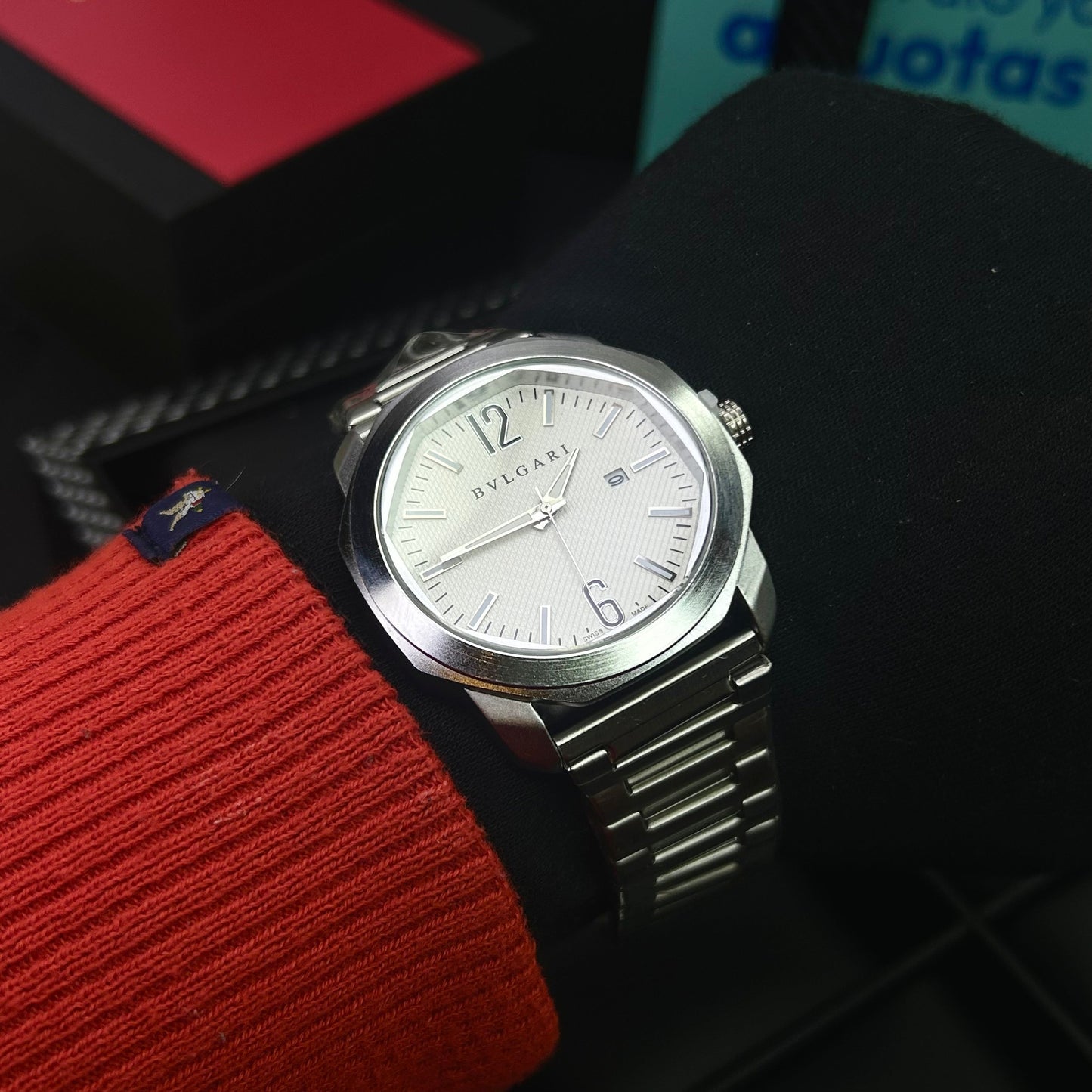 BULGARY PRE-OWNED PARA HOMBRE REF OCTO-PB