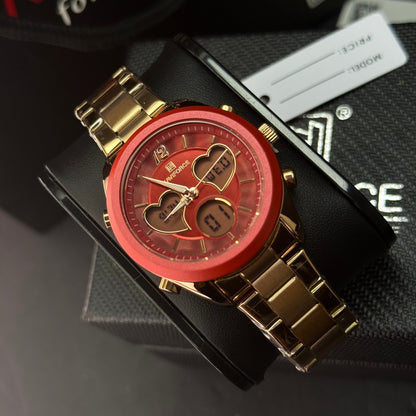 NAVIFORCE DOBLE HORA ORIGINAL PARA DAMA REF NF5045-OROR