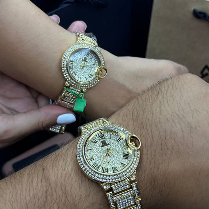 PAREJA G FOX ORIGINAL x CARTIER SUMERGIBLE  REF-TORBILLON CUBANO-1251-D