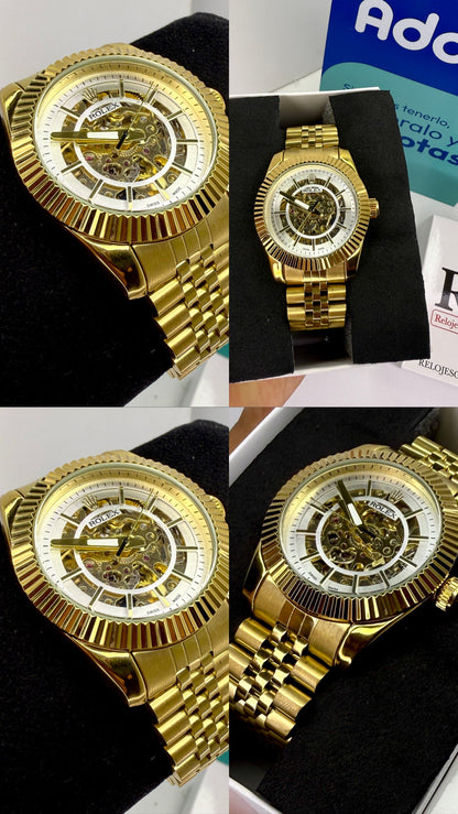 RLX AUTOMATICO CORAZON ABIERTO PRESIDET PARA HOMBRE REF-DB