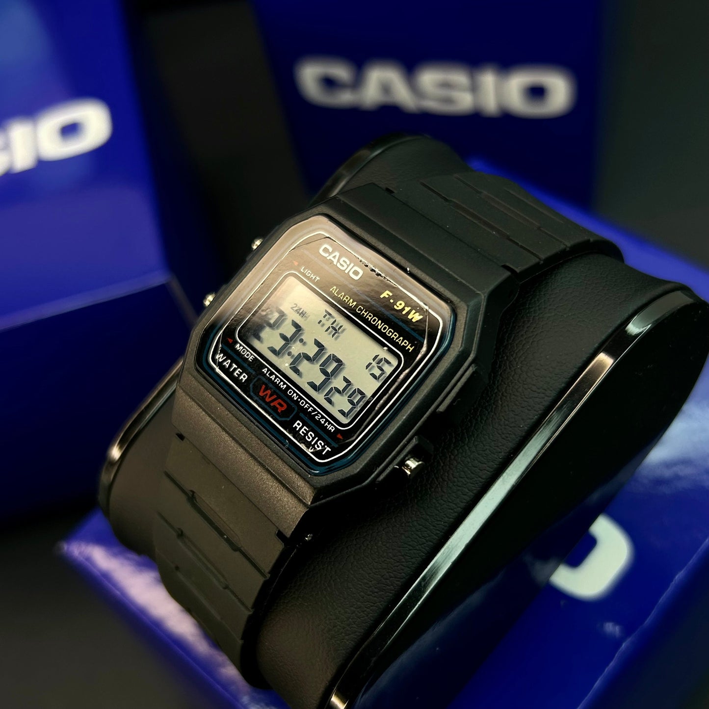 CASIO SUMERGIBLE UNISEX  REF-F91