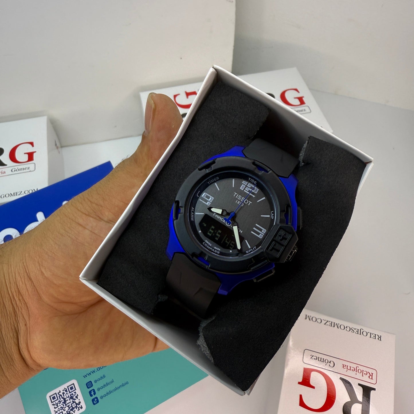 TISSOT DOBLE HORA T-RACE TOUCH  PARA HOMBRE REF-NA