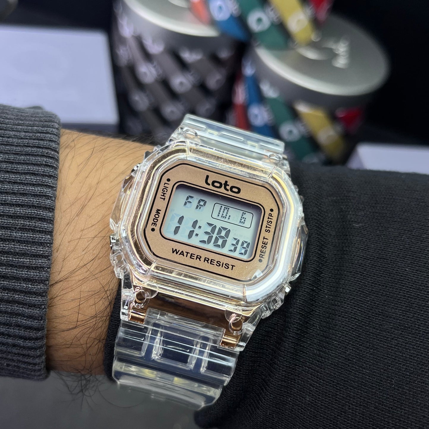 LOTO ORIGINAL X G SHOCK SUMERGIBLE UNISEX REF 2538-BOR