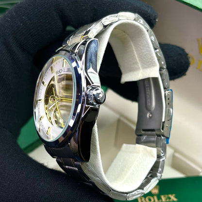 PAREJA RLX AUTOMATICO CORAZON ABIERTO OYSTER  REF-P