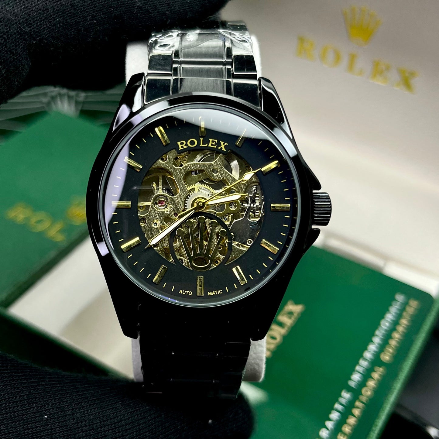 PAREJA RLX AUTOMATICO CORAZON ABIERTO OYSTER REF-N1