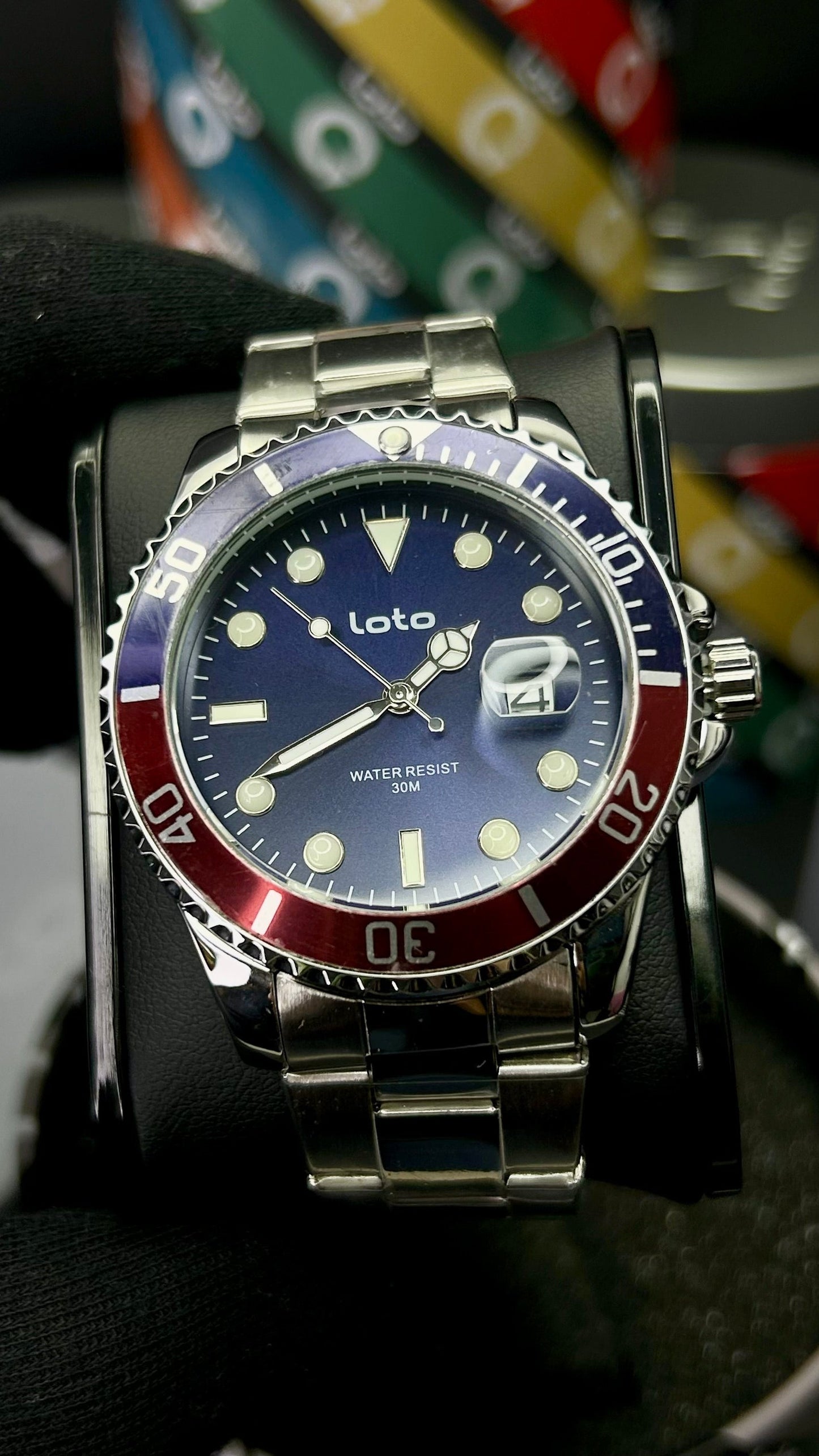 LOTO ORIGINAL X RLX SUMERGIBLE PARA HOMBRE REF SUBMARINE 2526-PA