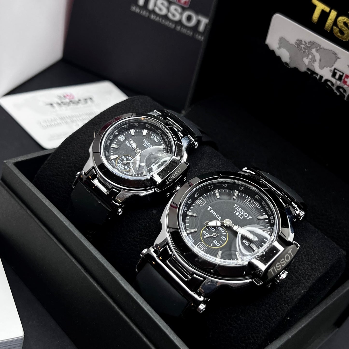 PAREJA TISSOT T-RACE  REF-NPN