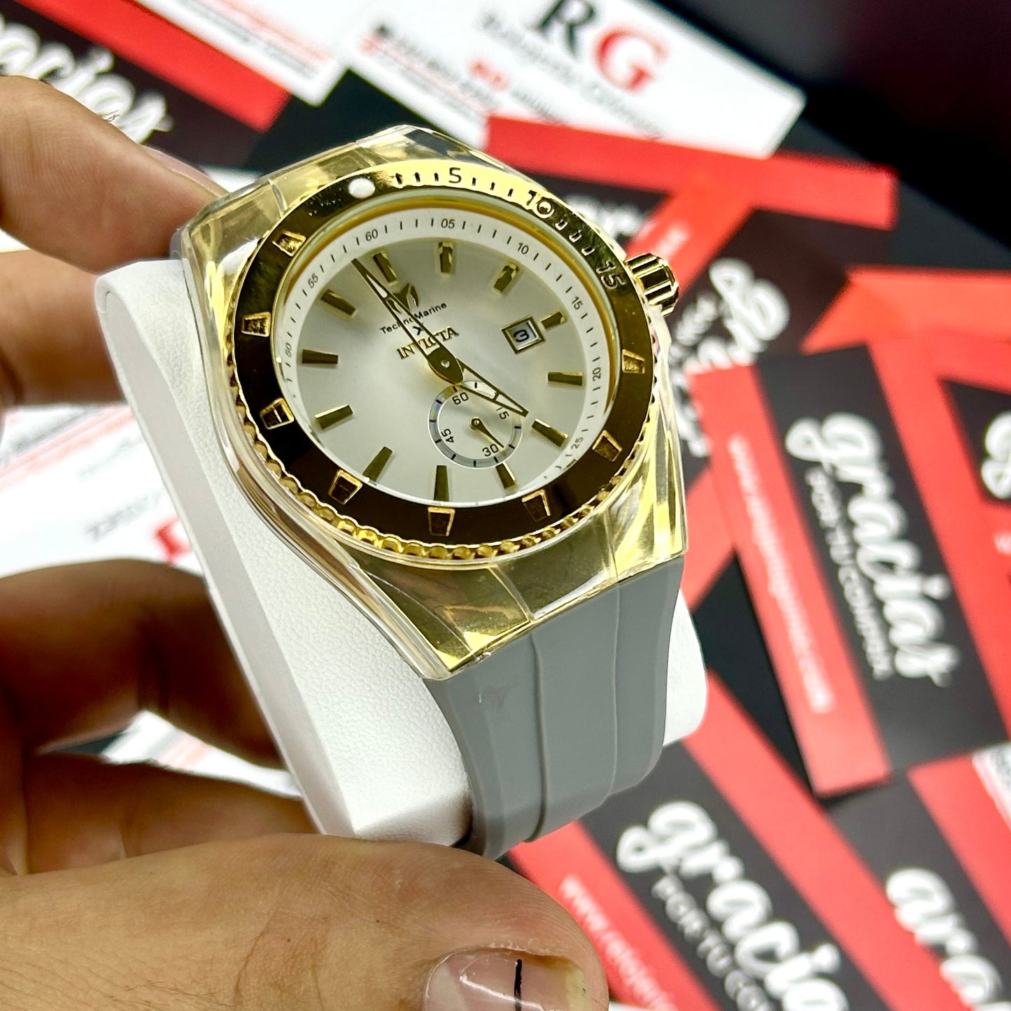 INVICTA x TECHNOMARINE PARA DAMA REF-G