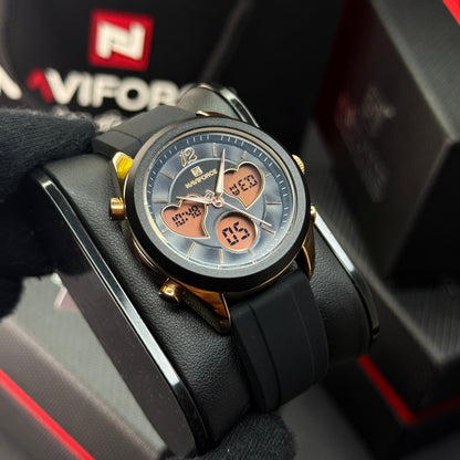 NAVIFORCE DOBLE HORA ORIGINAL PARA DAMA REF NF5045-NOR