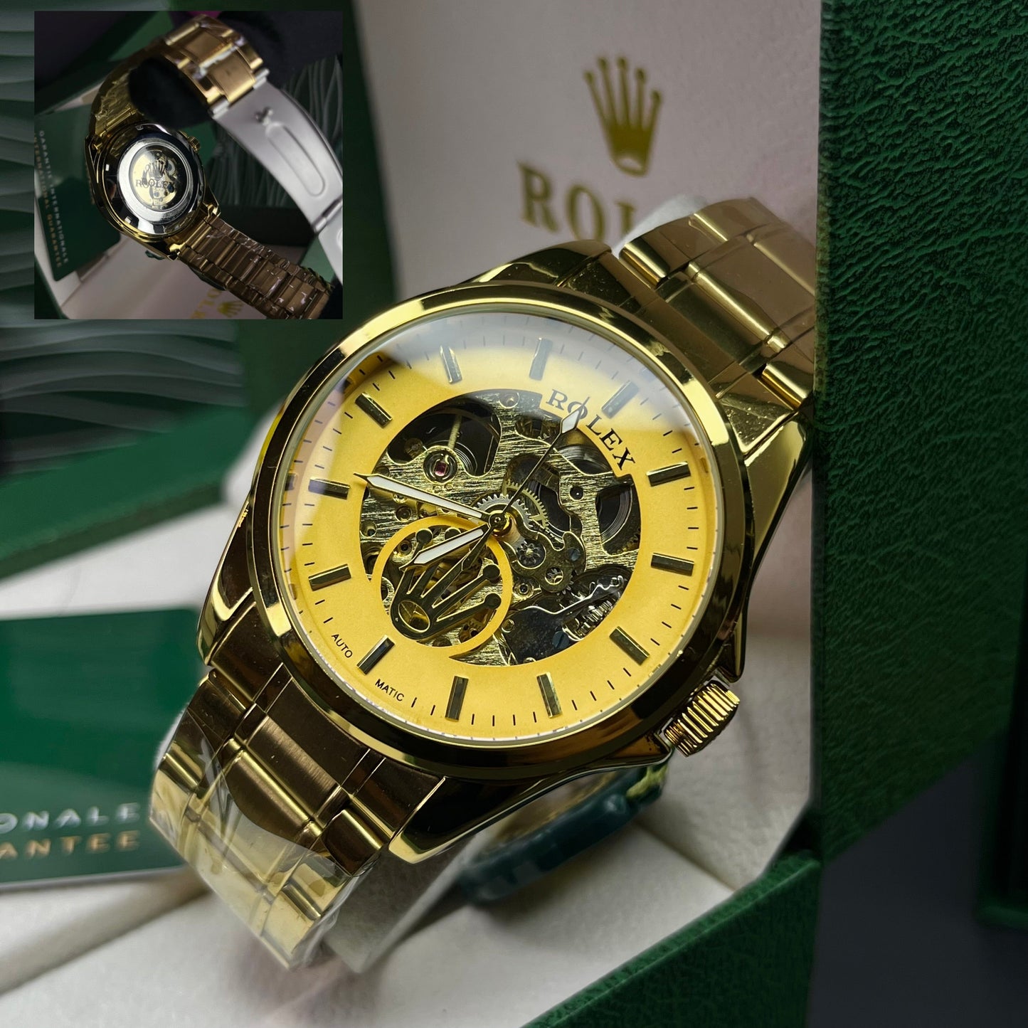 RLX AUTOMATICO CORAZON ABIERTO OYSTER PARA HOMBRE REF-DD