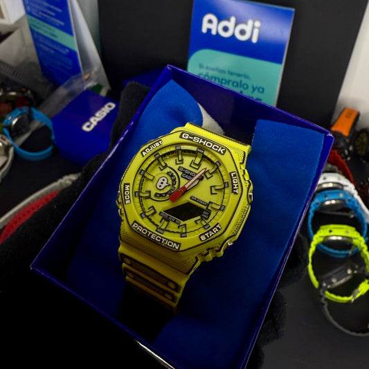 CASIO G-SHOCK PARA HOMBRE REF-GA2100-A