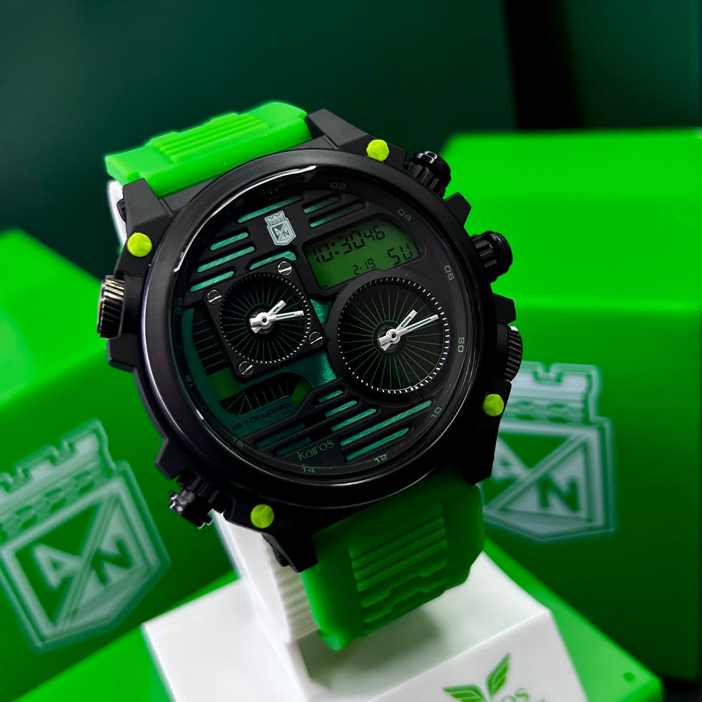 KAIROS ORIGINAL DEL ATLETICO NACIONAL DOBLE PULSO PARA HOMBRE