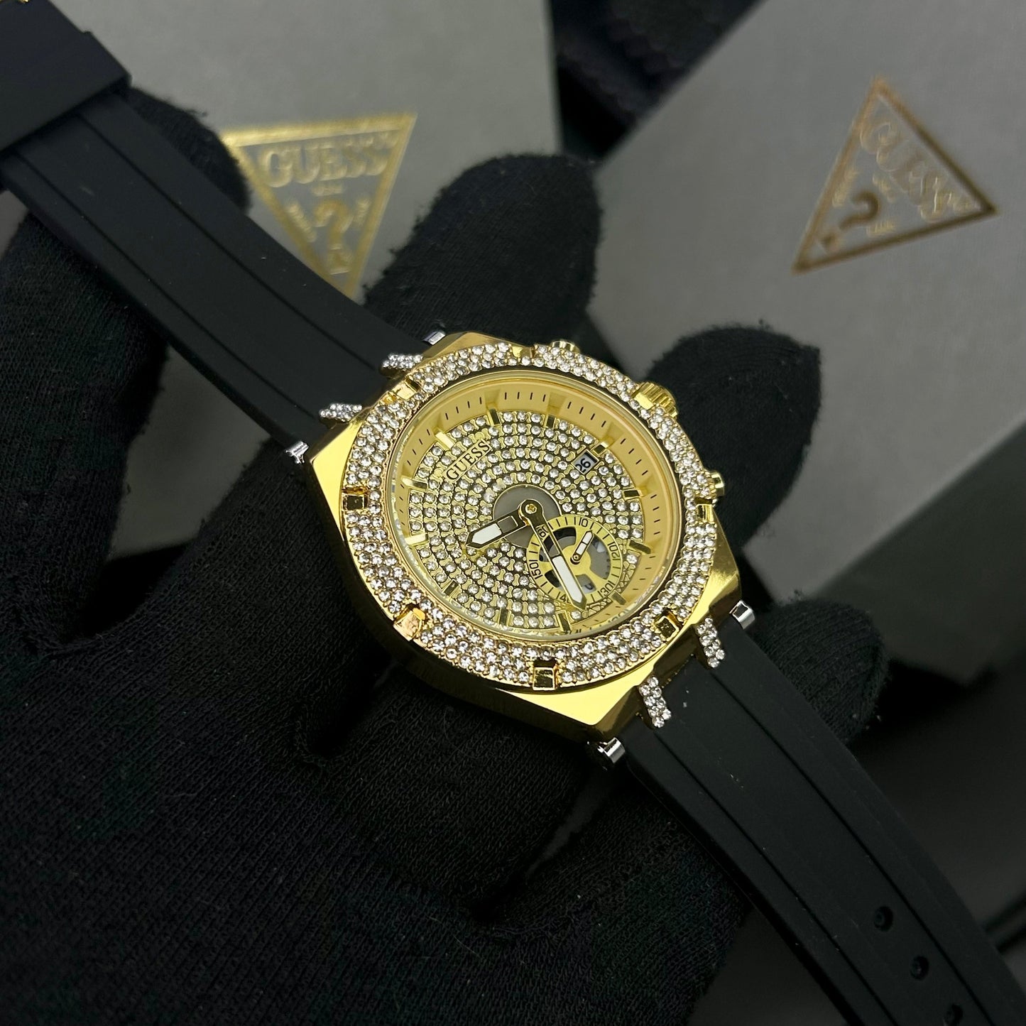 GUESS CUBANO PARA DAMA  REF-ND