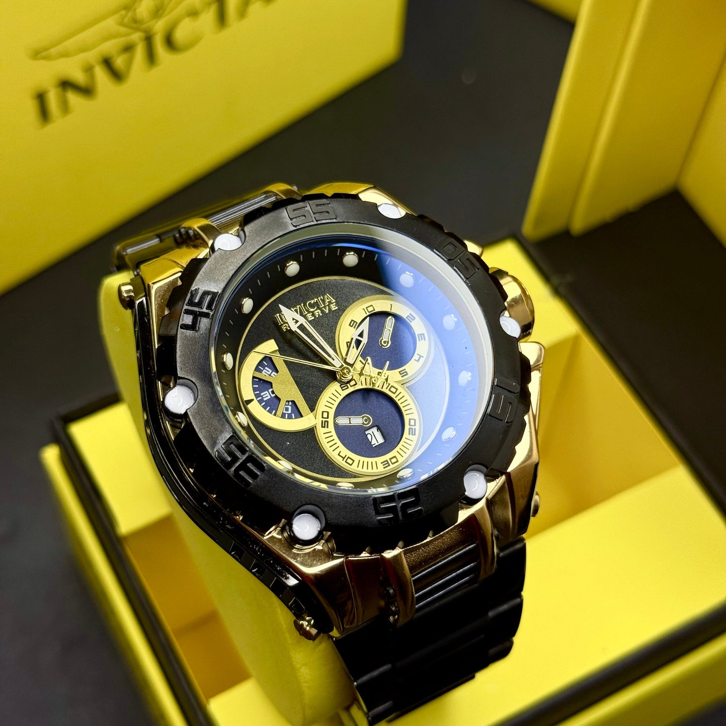 INVICTA BOLT DEUS ACERO PARA HOMBRE REF-ND