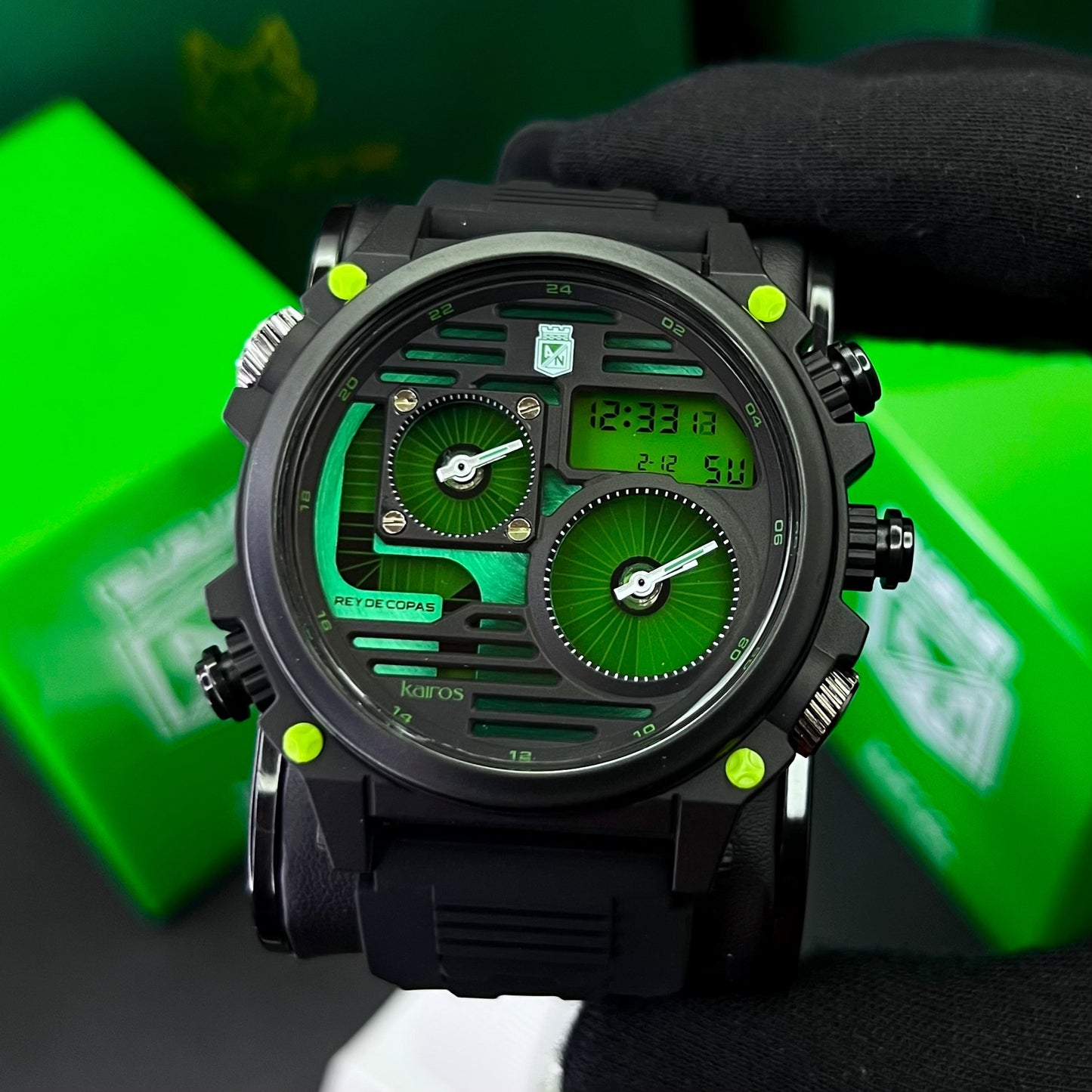 KAIROS ORIGINAL DEL ATLETICO NACIONAL DOBLE PULSO PARA HOMBRE