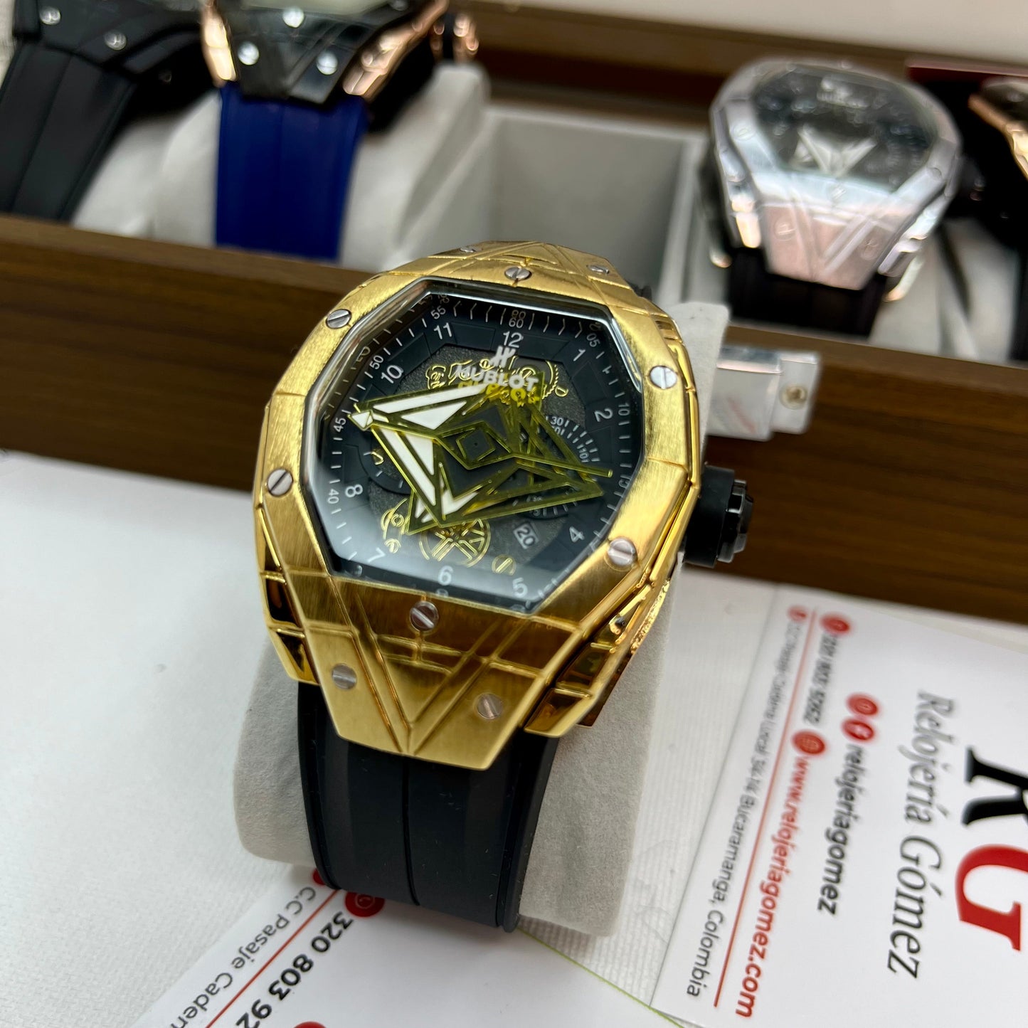 HUBLOT DIAMANTE PARA HOMBRE REF-ND