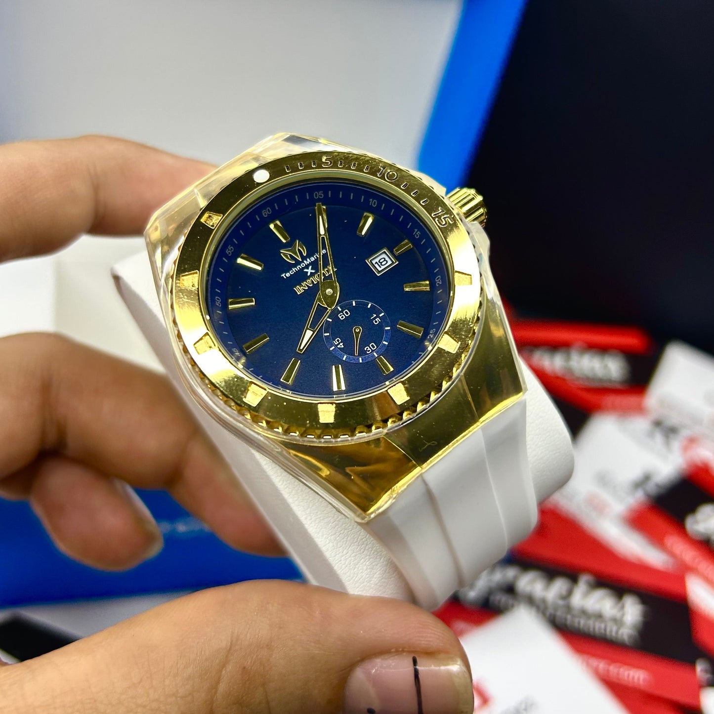 PAREJA INVICTA x TECHNOMARINE  REF-BA