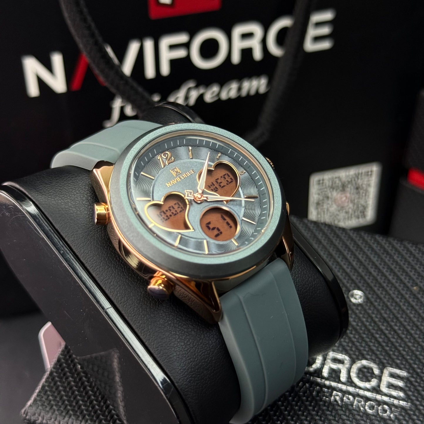 NAVIFORCE DOBLE HORA ORIGINAL PARA DAMA REF NF5045-G