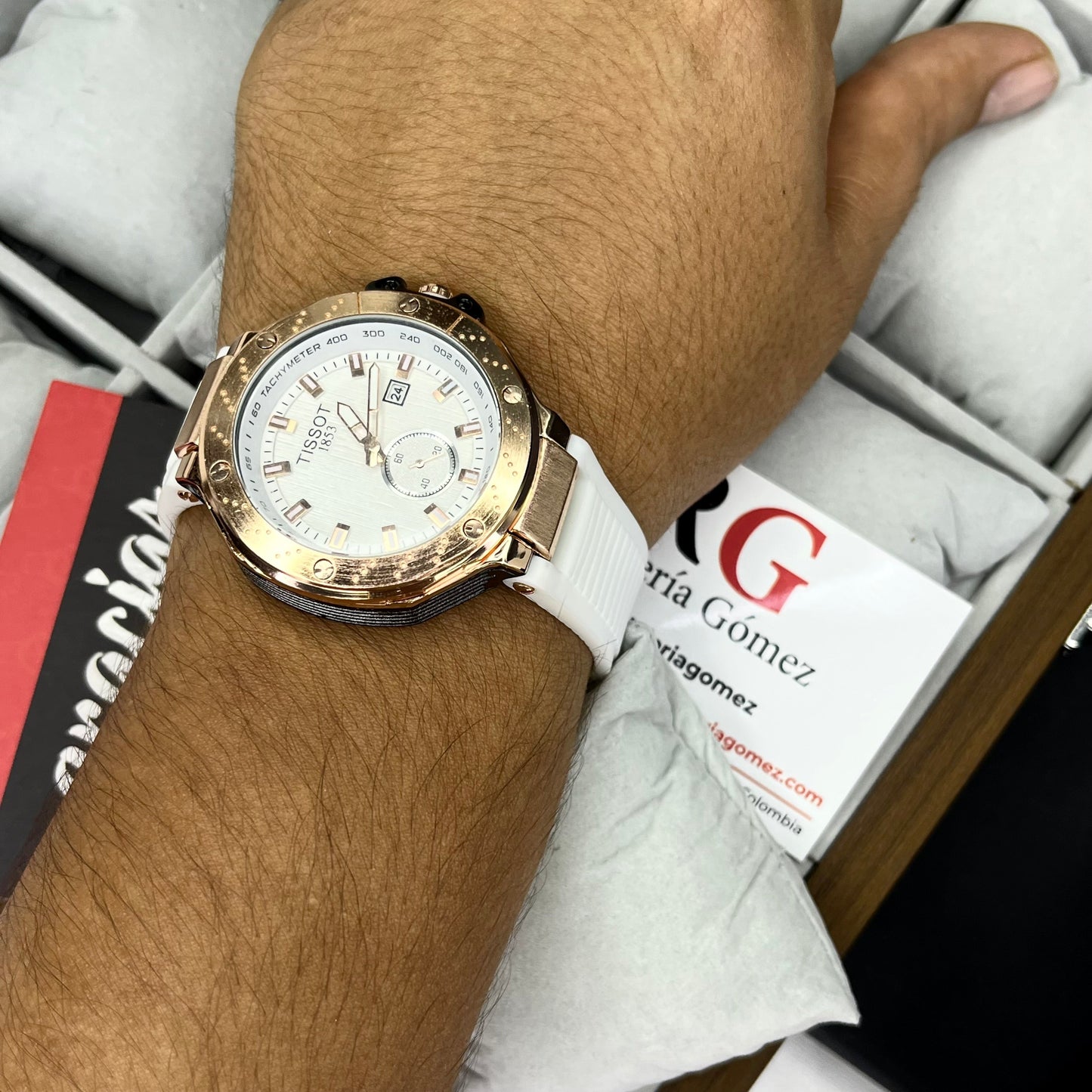 TISSOT T-RACE CHRONO PARA HOMBRE REF-BOR