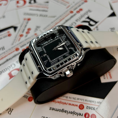 CARTIER DO´SANTOS PARA HOMBRE REF-GOMA N-BPN