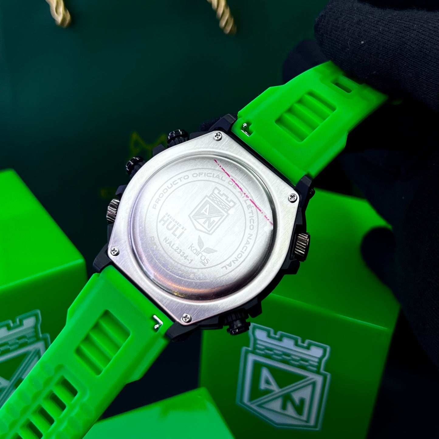 KAIROS ORIGINAL DEL ATLETICO NACIONAL DOBLE PULSO PARA HOMBRE