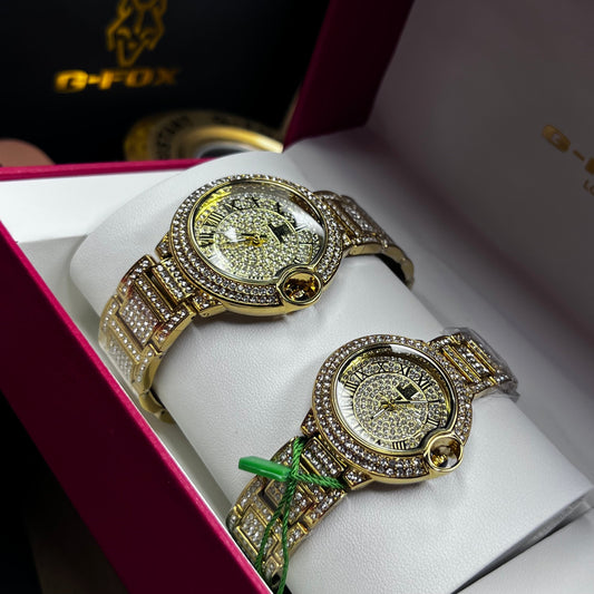 PAREJA G FOX ORIGINAL x CARTIER SUMERGIBLE  REF-TORBILLON CUBANO-1251-D
