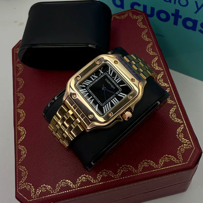 CARTIER DO SANTOS TRIZADO PARA HOMBRE REF-ORN