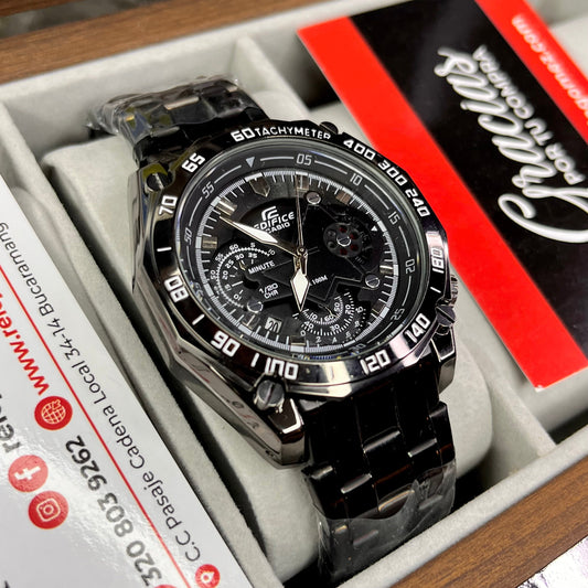 CASIO EDIFICE 550D FUNCIONAL PARA HOMBRE REF-N