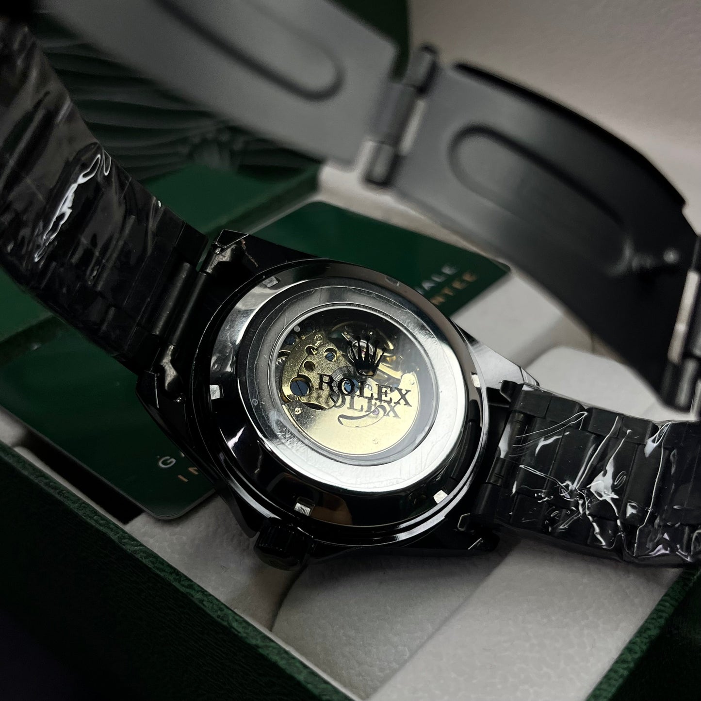 PAREJA RLX AUTOMATICO CORAZON ABIERTO OYSTER REF-N1