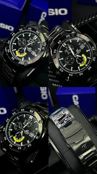 CASIO EDIFICE EFR 558  FUNCIONAL PARA HOMBRE REF-N