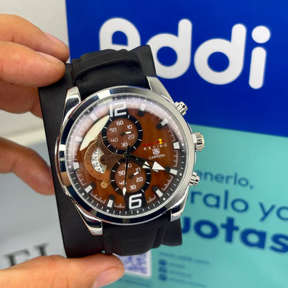 TAG HEUER CR7 CHRONO CUEROPARA HOMBRE REF-NGRMAERRE