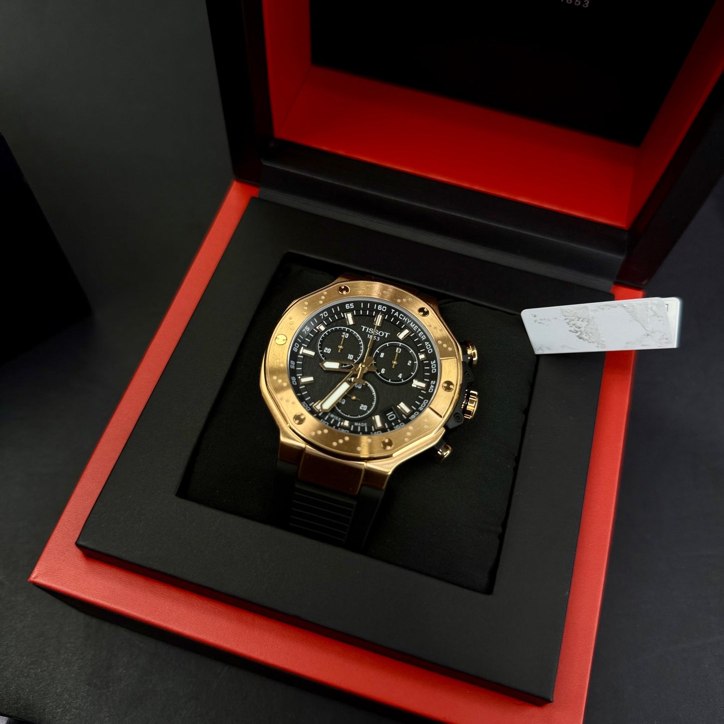 TISSOT ORIGINAL LUXURY T-RACE PARA HOMBRE REF T141.417.37.051.00