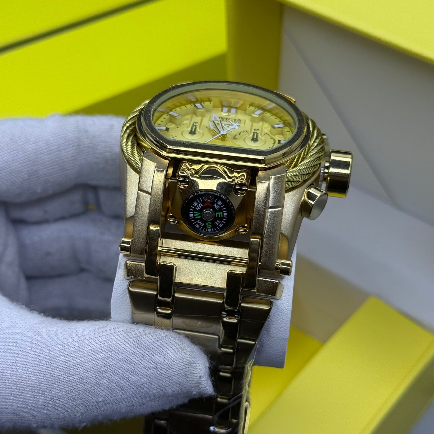 INVICTA BOLT ZEUS GUAYA ACERO PARA HOMBRE REF-DD