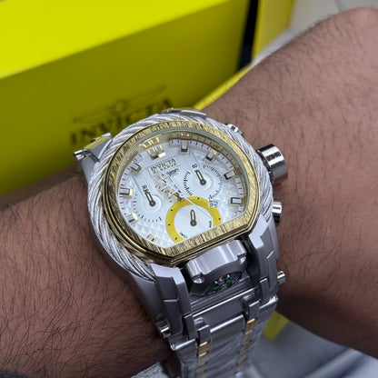 INVICTA BOLT ZEUS GUAYA ACERO PARA HOMBRE REF-BB