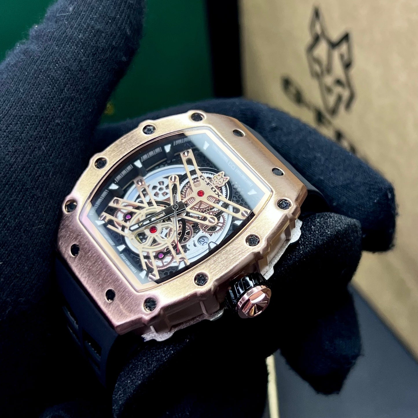 G FOX ORIGINAL x RICHARD MILLER SUMERGIBLE PARA HOMBRE REF-5095-NOR