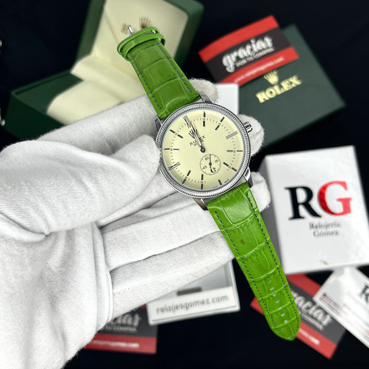 RLX OYSTER PERPETUAL CUERO PARA HOMBRE REF-VP