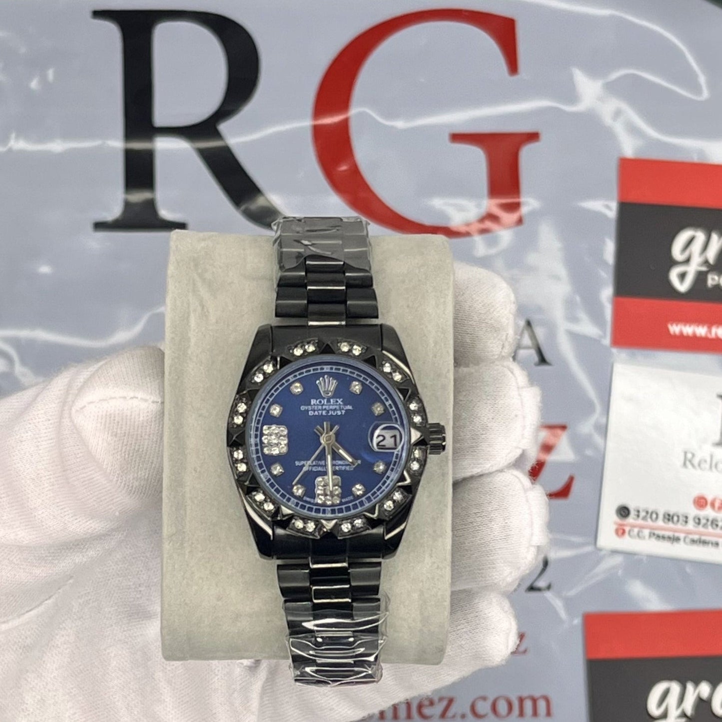 RLX DATE JUST PARA MUJER REF-AZS