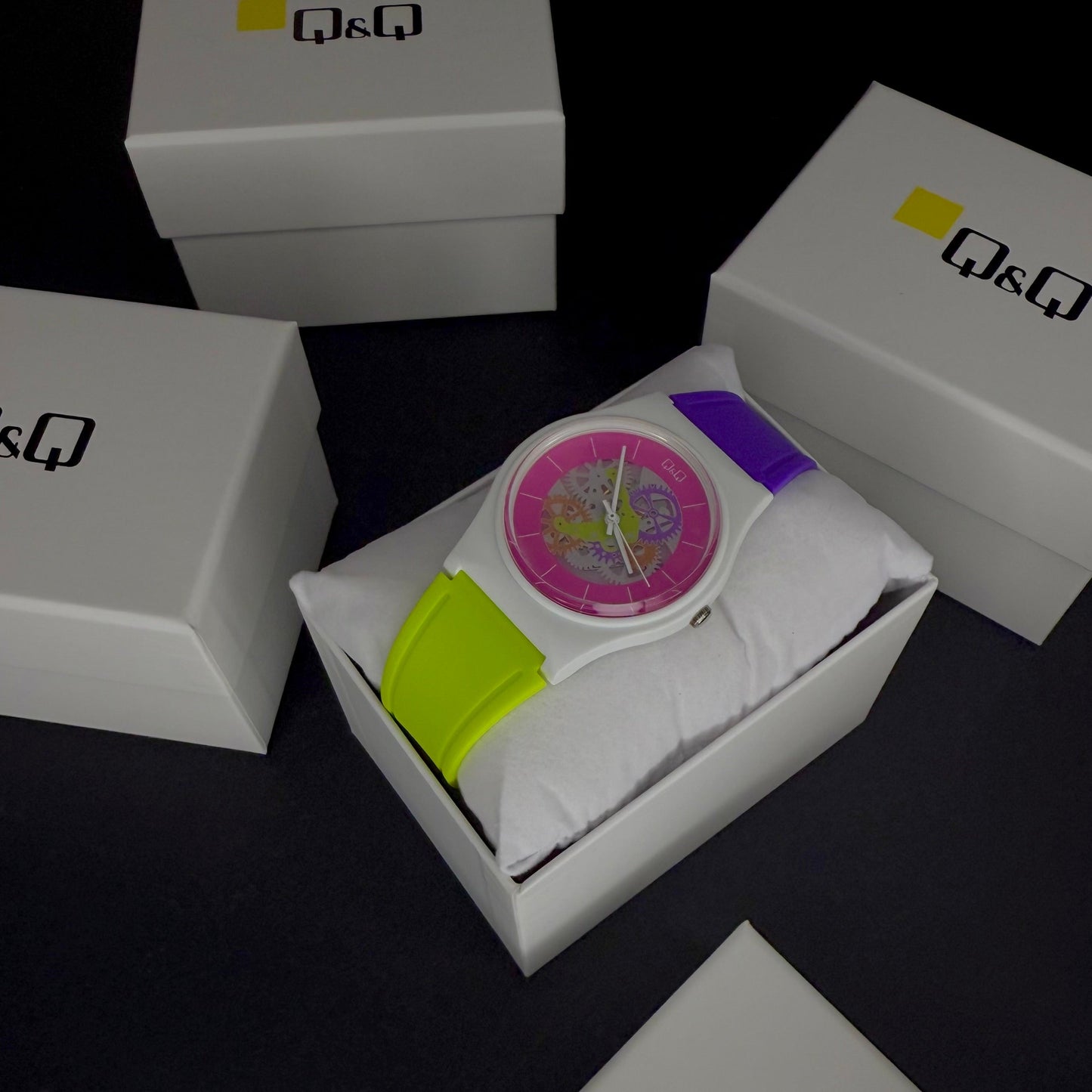 QyQ SUMERGIBLE TIPO SWATCH UNISES ORIGINAL REF-V41A-506VY