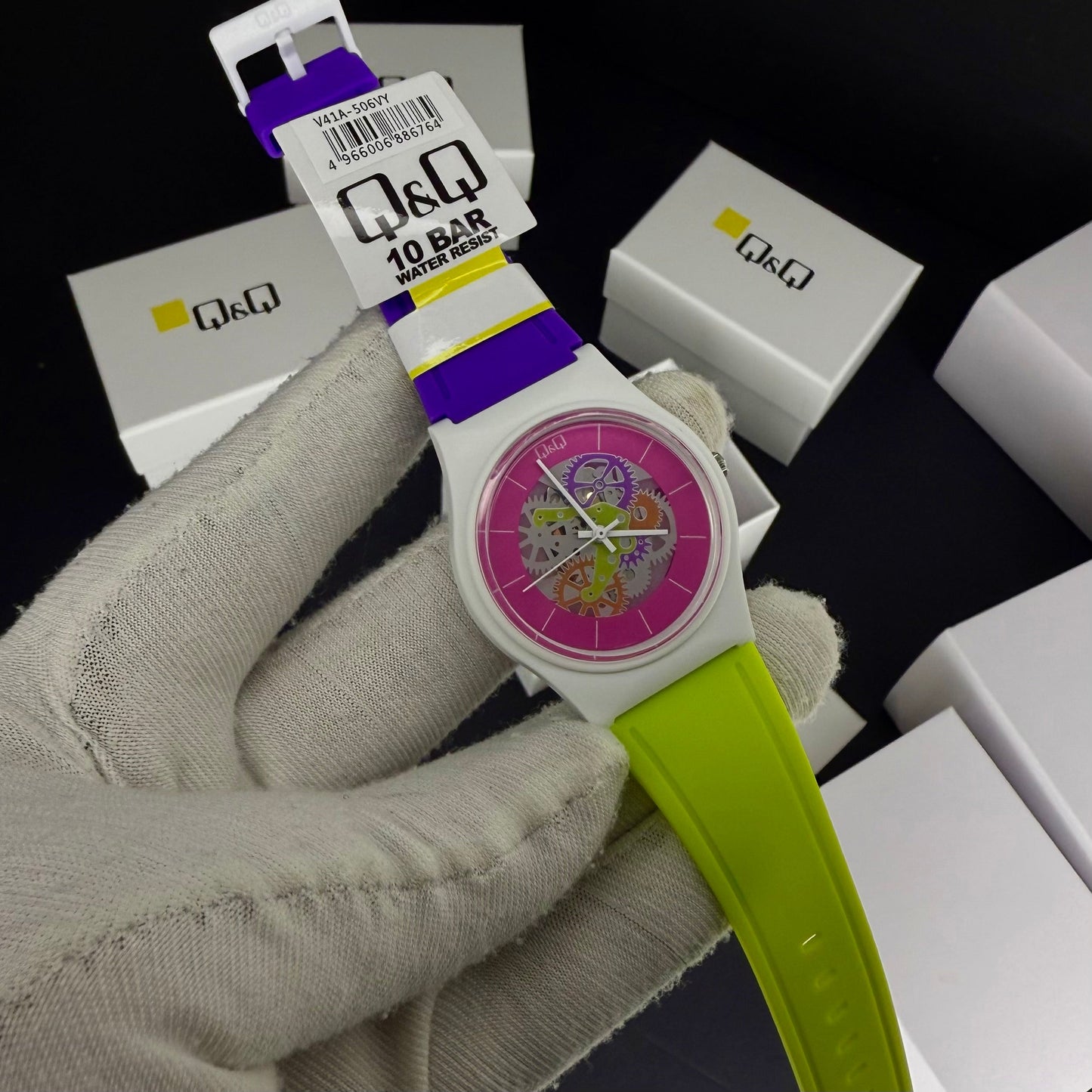 QyQ SUMERGIBLE TIPO SWATCH UNISES ORIGINAL REF-V41A-506VY